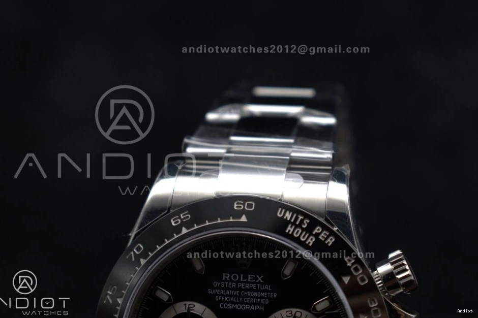 ZF and 116500 Black Daytona Edition SH4130 Bracelet Dial SS Best Case 1:1 904L 0118